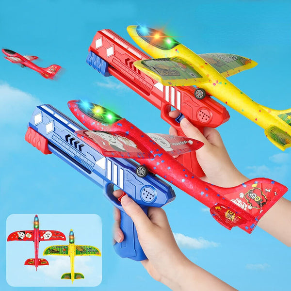 Children's Hand-Launched LED Light Glider Outdoor Toy - AIGC-DTG