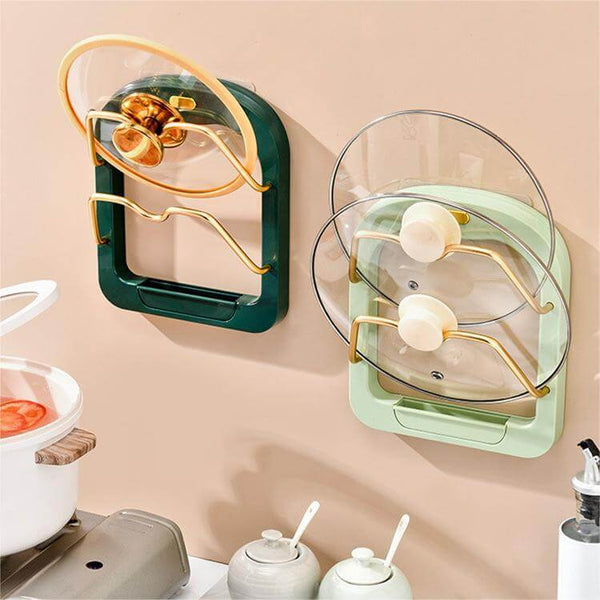 Kitchen Wall-Mounted Punch-Free Multifunctional Storage Rack - AIGC-DTG