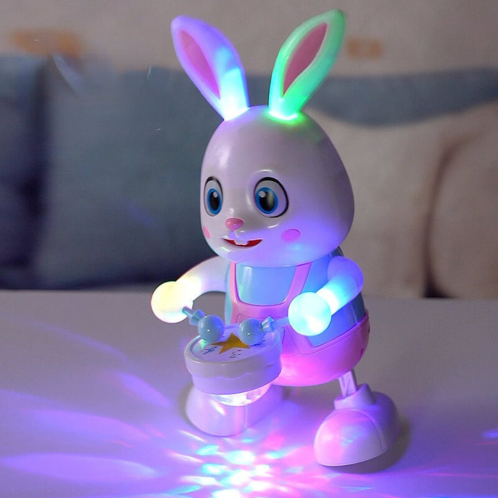 Electric Drum Bunny Toy-Singing & Dancing & Music - AIGC-DTG