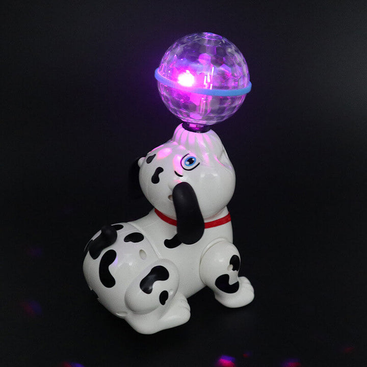 Universal Projection Dancing Rotating Ball Puppy Electric Toy-Light & Music - AIGC-DTG