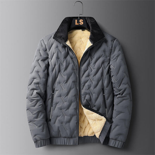 Winter Men's Plush Warm Large Size Jacket-Trendy & Casual - AIGC-DTG