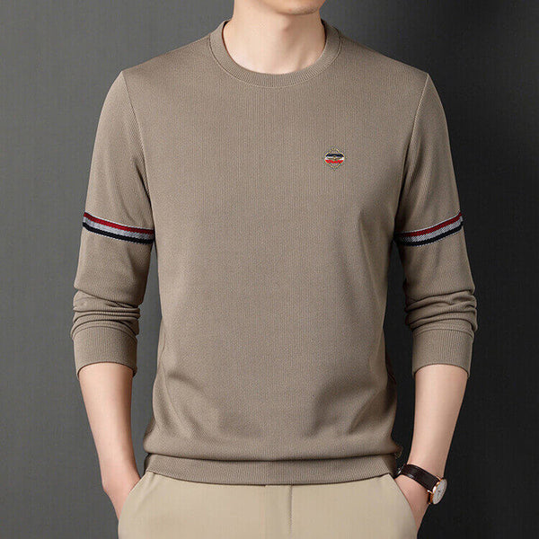 Men's Autumn New Fashion Casual Print Long Sleeve T-shirt - AIGC-DTG