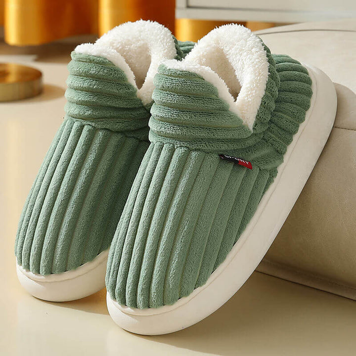 Winter Velvet Thick-soled Indoor Home Cotton Shoes - AIGC-DTG