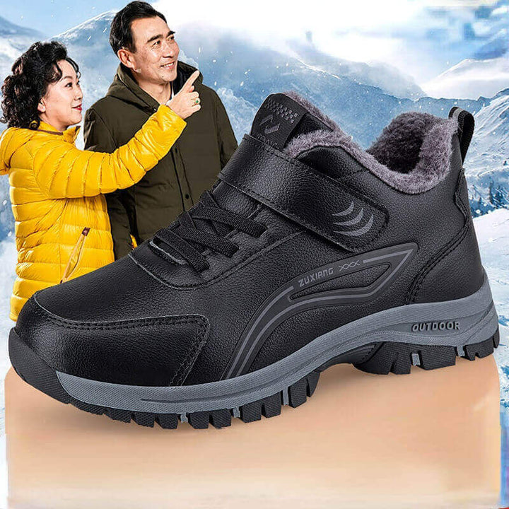 Men's Velvet and Thickened Cotton Boots-Outdoor Hiking Shoes & Sports Shoes - AIGC-DTG