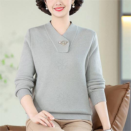 Women's Winter Thickened Warm Sweater - Casual & Versatile - AIGC-DTG