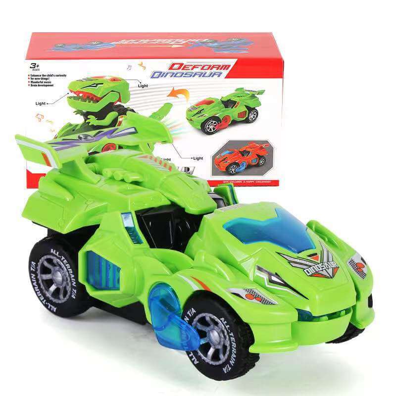 Electric Transforming Dinosaur Robot Toy(Battery is not included ...