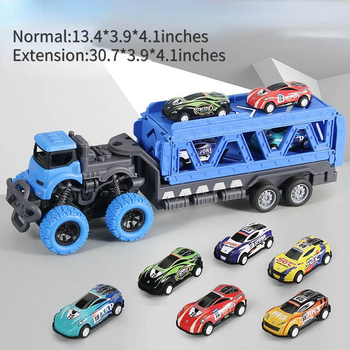 Deformed Folding Track Storage and Transportation Toy Car - AIGC-DTG