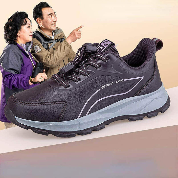 Women's Velvet and Thickened Cotton Boots-Outdoor Hiking Shoes & Sports Shoes - AIGC-DTG