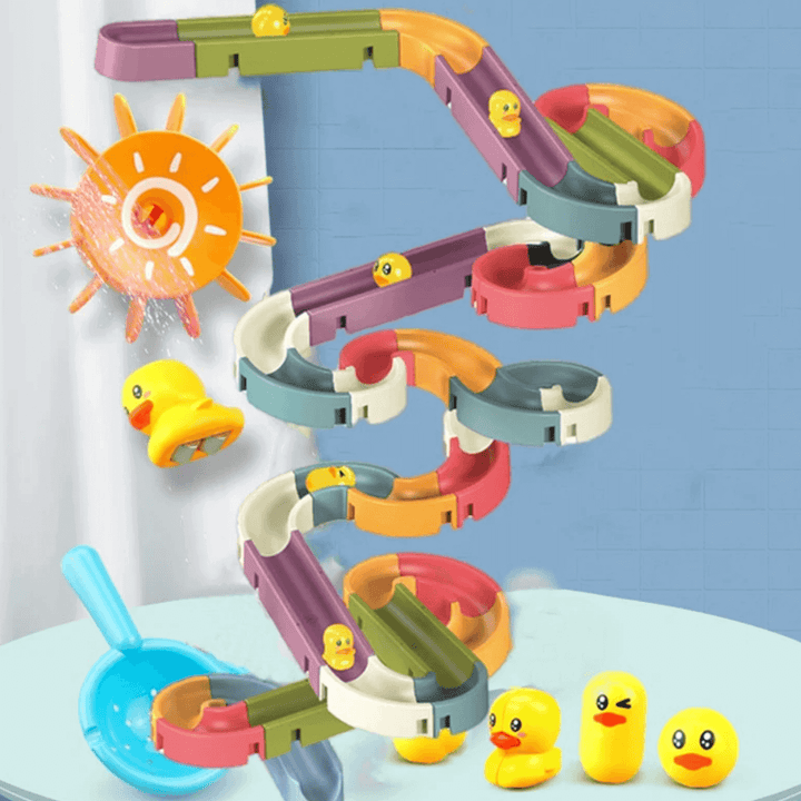 DIY Bath Toy Duck-themed Roller Coaster Fun for Kids - AIGC-DTG