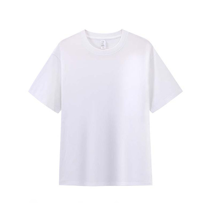 Women's Crewneck Short Sleeve Cotton T-Shirt - 15 Colors - AIGC-DTG