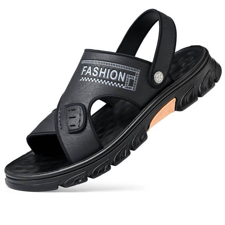 Men's Soft-Sole Outdoor Leisure Beach Sandals Flip-Flops - AIGC-DTG