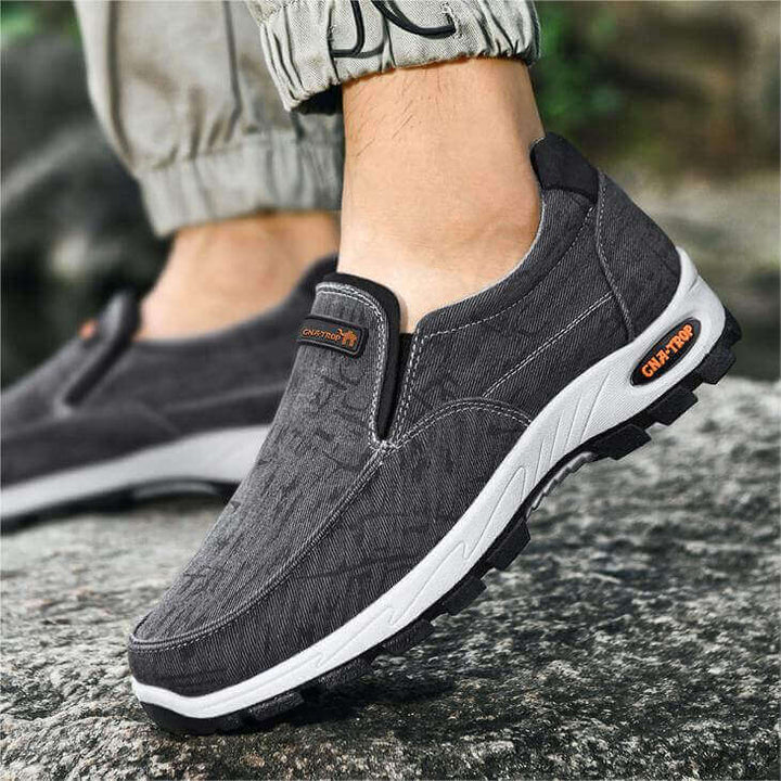 Men's Breathable Slip-On Sports Shoes Casual Walking Shoes - AIGC-DTG