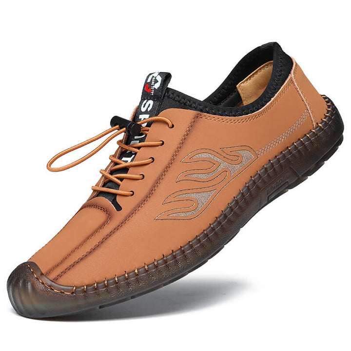Men's Business Cowhide Leather Shoes-Versatile & Casual - AIGC-DTG