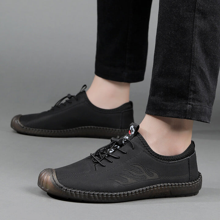 Men's Business Cowhide Leather Shoes-Versatile & Casual - AIGC-DTG