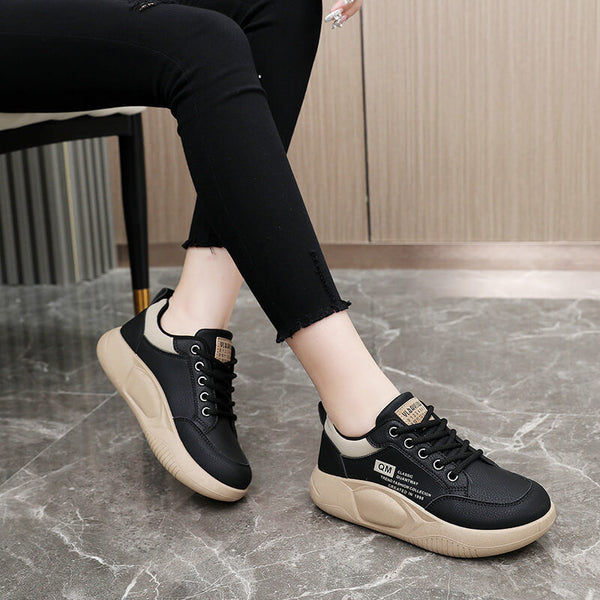 Women's Casual Thick-soled Trendy Plate Height-increasing Shoes - AIGC-DTG