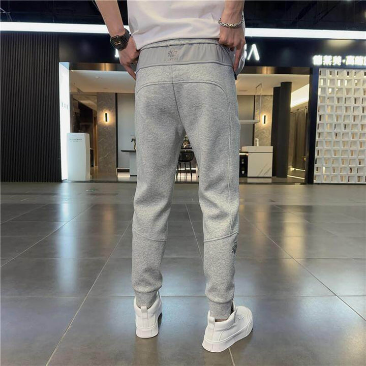 Men's Casual Jogger Pants Fashionable Embroidered Casual Pants - AIGC-DTG