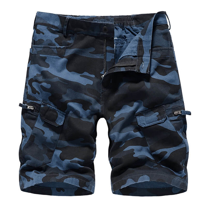 Men's Camouflage Casual Cargo Shorts Knee-Length - AIGC-DTG