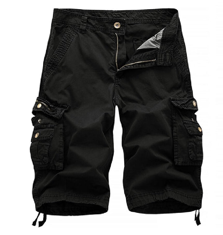 Men's Cargo Shorts Work Shorts Loose Fit Knee Length Shorts - AIGC-DTG