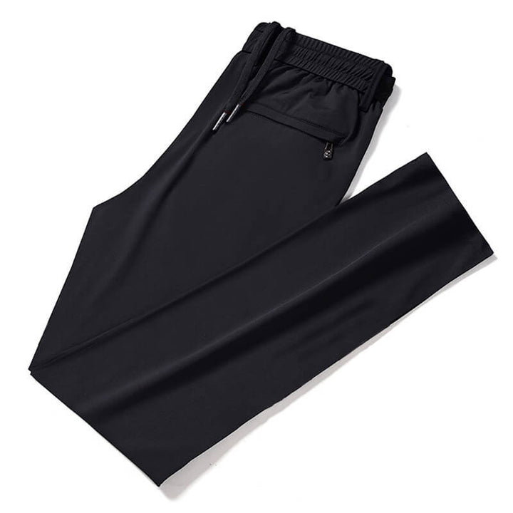 Men's Summer Pants Casual Stretch Pants Ice Silk Breathable - AIGC-DTG