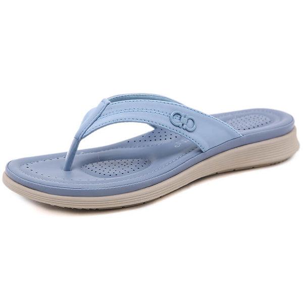 Women's Casual Comfort Sandals Recovery Flip-Flop with Soft Sole