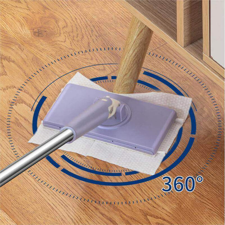 360 Rotating One-Click Paper Clip Lazy Mop - AIGC-DTG