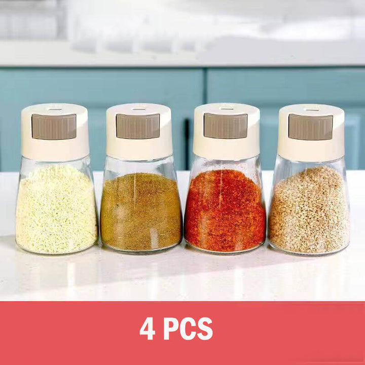 [4pcs] Thickened PET Food Grade Thickened Salt Control Bottle - AIGC-DTG