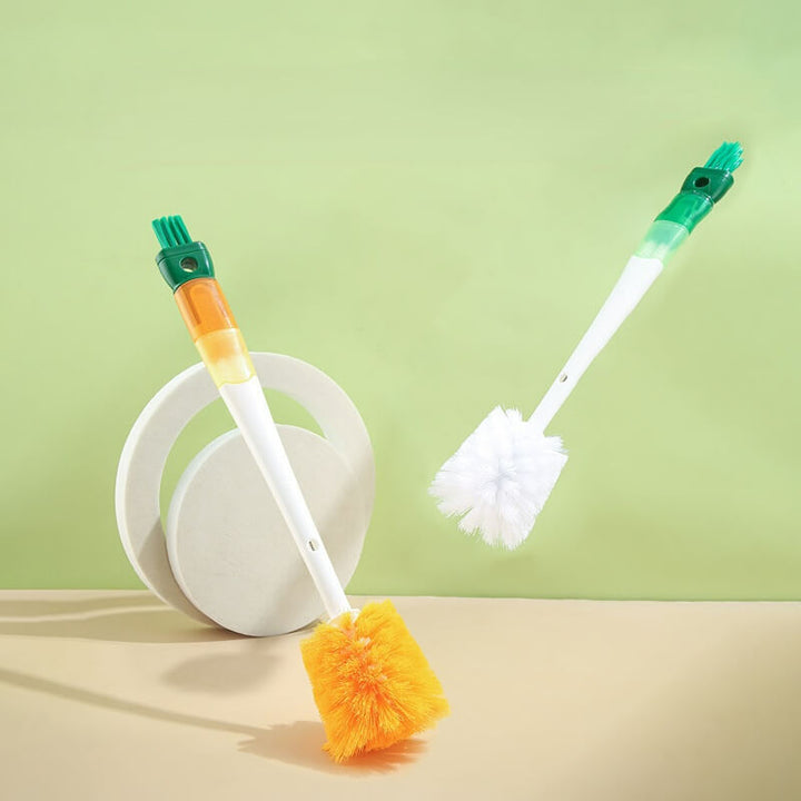 5-in-1 Bottle Cleaning Brush, Multifunctional Cleaning Brush for Lid Crevice - AIGC-DTG