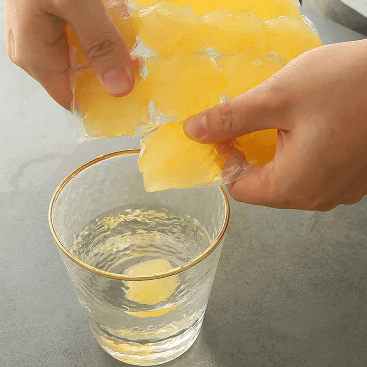 Self-Sealing Ice Cube Bags for Homemade Ice Blocks Disposable - AIGC-DTG