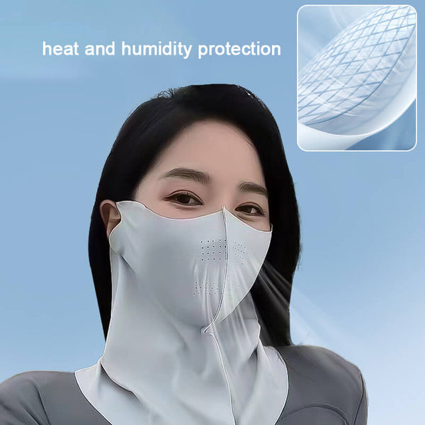 3D Breathable Sun Protection Face Mask UPF50+ UV Resistant