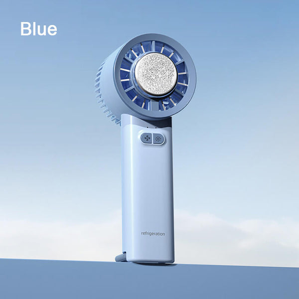 Semiconductor Cooling Handheld Mini Fan, Rechargeable and Portable for On-the-Go Use