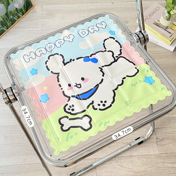 Summer Cool Cartoon Pet Seat Cushion Ice Pad