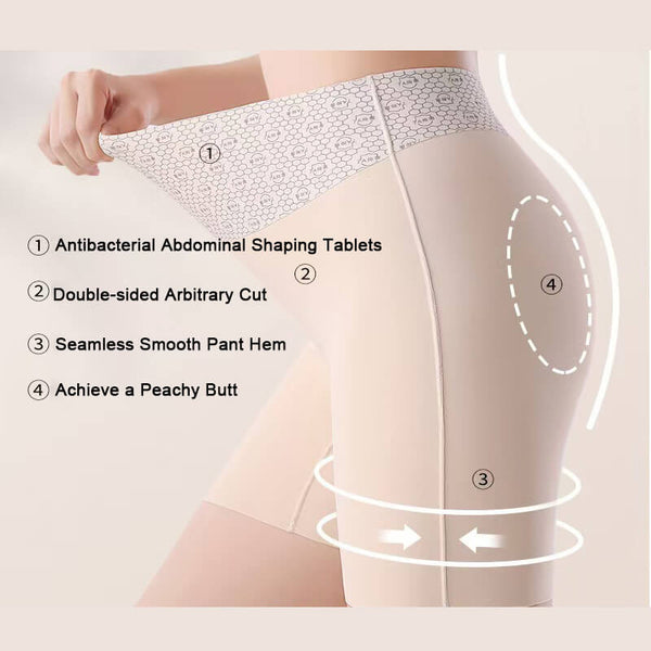 Women's Seamless High-Waisted Tummy Control Butt Lifting Panties