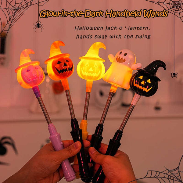 Pumpkin Lantern Halloween Children’s Prop Handheld Light Stick