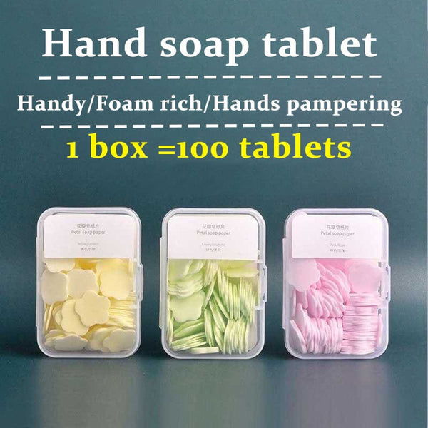 Convenient Soap Sheets for Travel Portable Disinfection and Antibacterial Use