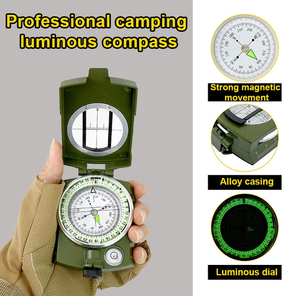 Multifunctional Military Aiming and Navigation Compass Essential Outdoor Gear