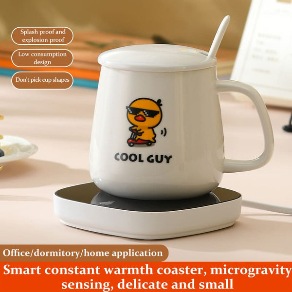 Smart Temperature-Controlled Coaster For Automatic Milk Heating