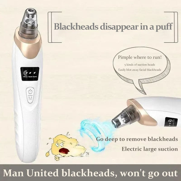 Electric Blackhead Remover Pore Cleaner Home Acne and Pore Cleansing Device