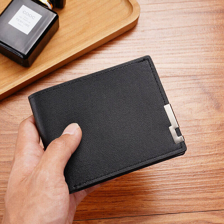 Men's Wallet with Multiple Card Slots Fashionable Card Holder - AIGC-DTG