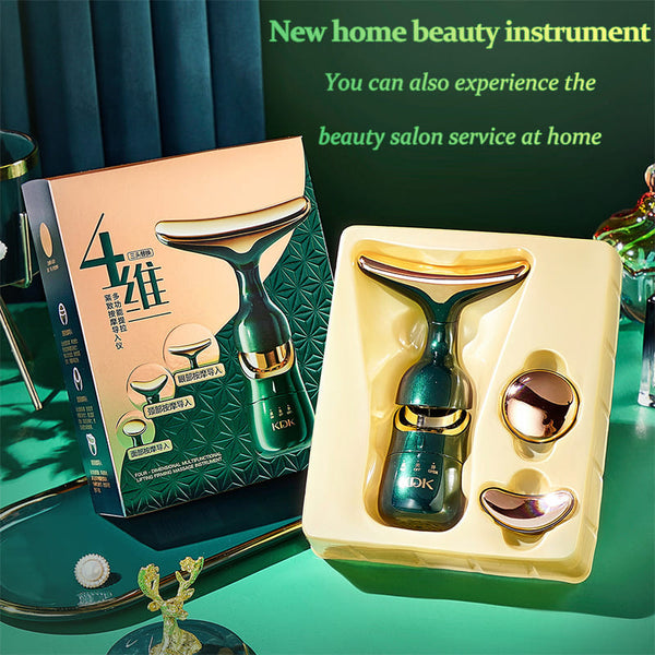 4D Multifunctional Home Facial Beauty Device with Three Functions