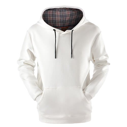 Men's Cotton Hoodie Soft Plush Pullover Hooded Sweatshirts - AIGC-DTG