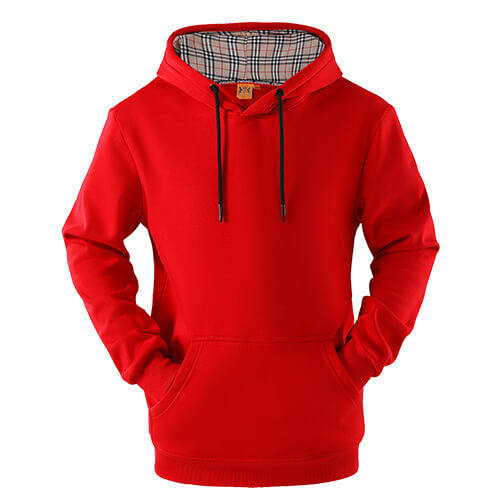 Men's Cotton Hoodie Soft Plush Pullover Hooded Sweatshirts - AIGC-DTG