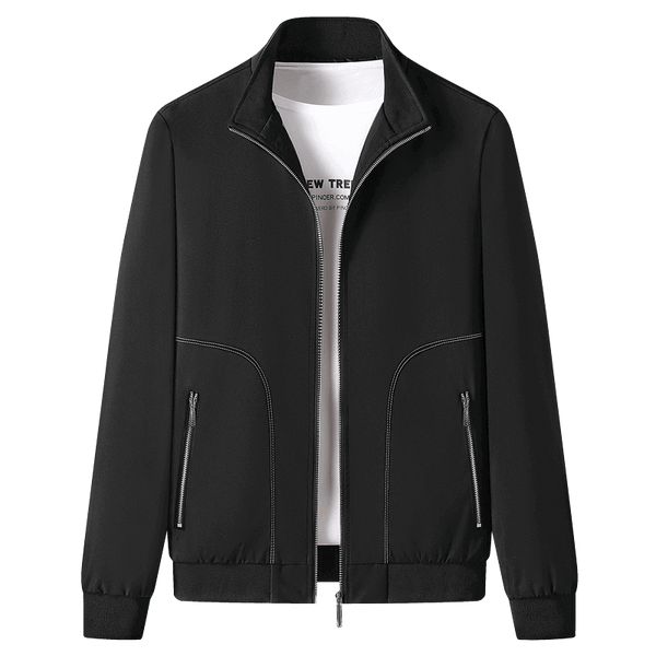 Men's Casual Business Standing Collar Jacket - AIGC-DTG