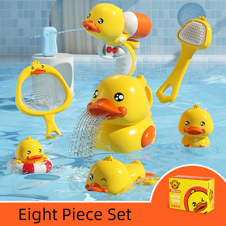 Children's Little Yellow Duck Bathing Toy - AIGC-DTG