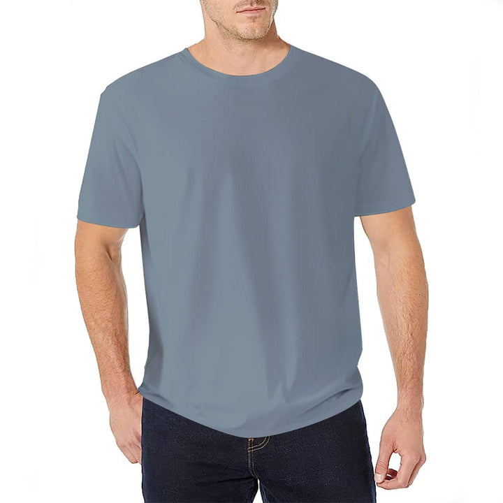 Men's Pure Supima Cotton Soft Comfortable Tee in 8 Colors - AIGC-DTG