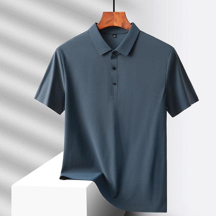 Men's Quick Dry Breathable Short Sleeve Polo Shirt - AIGC-DTG