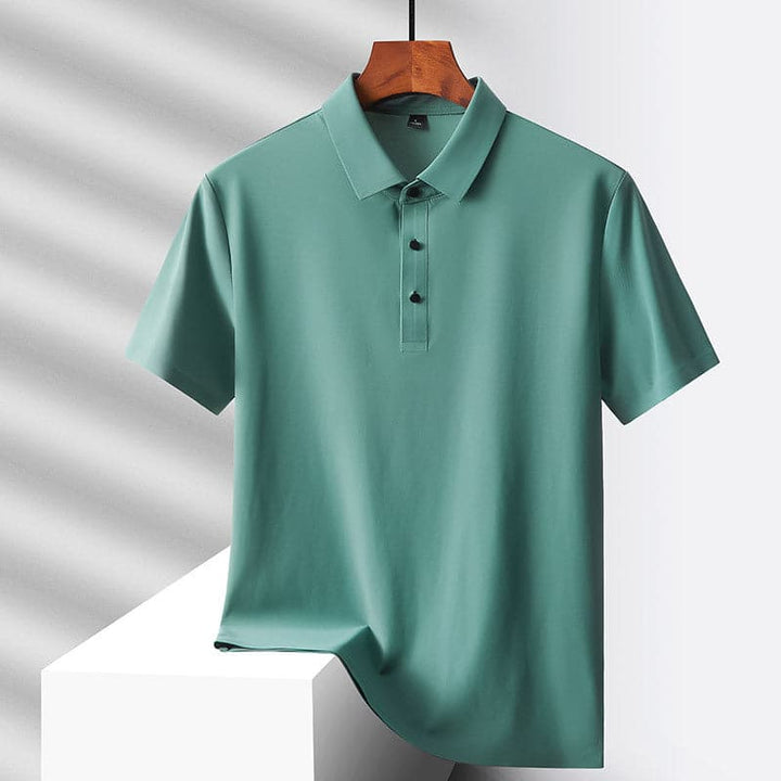 Men's Quick Dry Breathable Short Sleeve Polo Shirt - AIGC-DTG