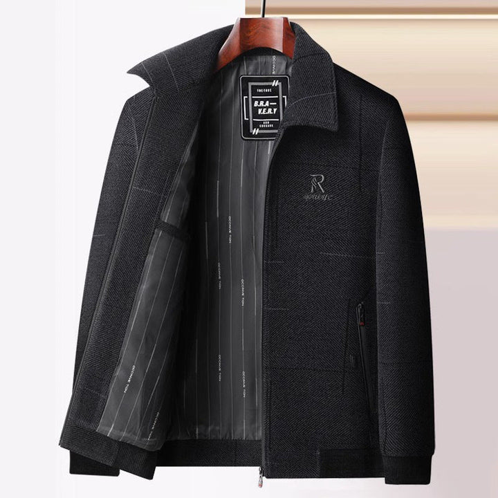 Men's Loose Casual Single-lining Fabric Jacket - AIGC-DTG