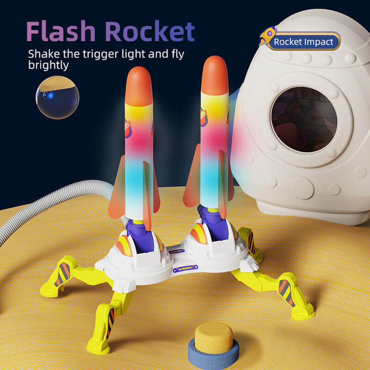 Single/Double Foot Launcher Rocket Launcher Toy - AIGC-DTG