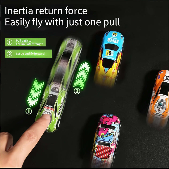 【50 Alloy Racing Cars + Storage bin】Pull-back Inertia Mini Simulation Racing Model Toy - AIGC-DTG