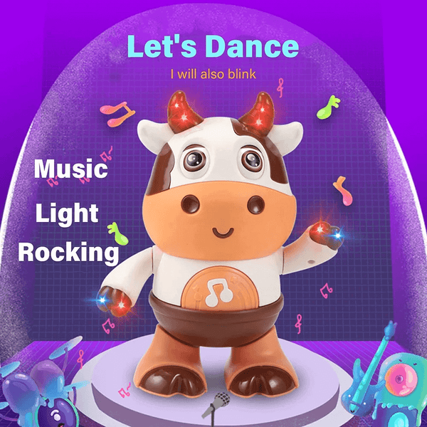 Electric Dancing Robot-Singing and Dancing Little Cute Cow - AIGC-DTG